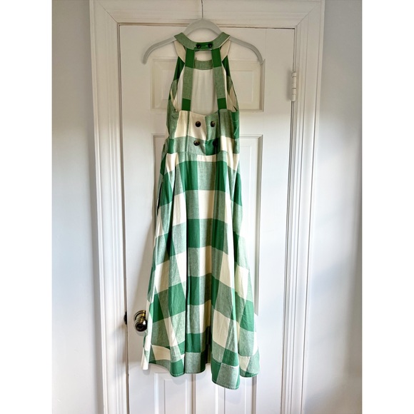 Anthropologie Maeve Greta Gingham Midi Dress - Picture 8 of 13